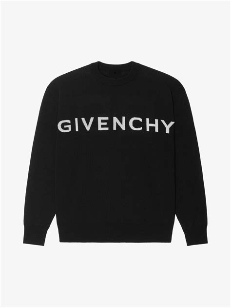 givenchy black sweater white stars|GIVENCHY 4G sweater in cashmere .